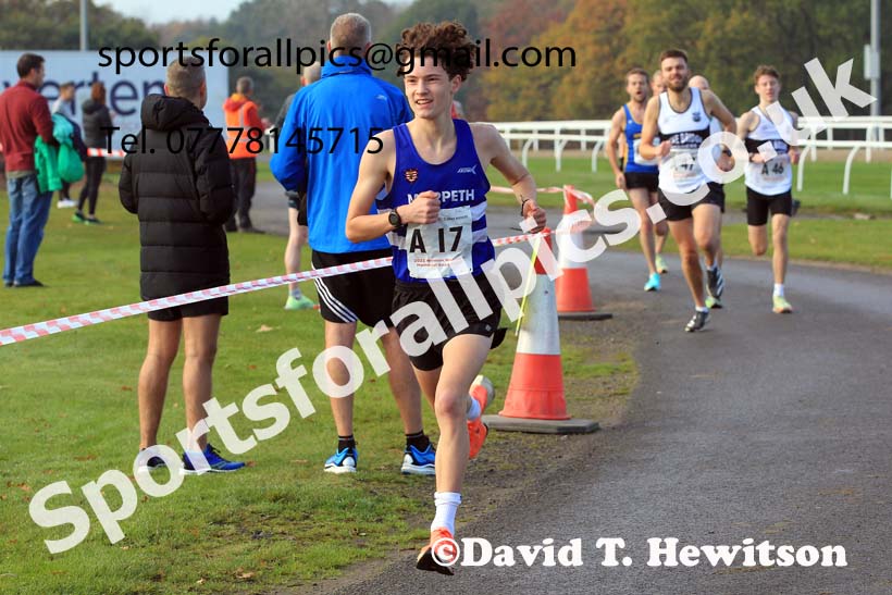 2022 Norman Woodcock Memorial Road Relays (organised by Elswick Harriers), Gosforth Park Racecourse, Newcastle.  Photo: David T. Hewitson/Sports for All Pics